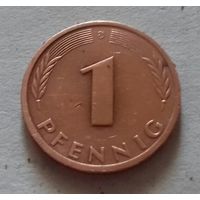 1 пфенниг, Германия 1981 D