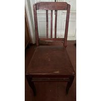 Стул деревянный 50-х годов под реставрацию, 2 шт