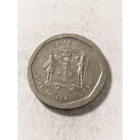 Ямайка 5 долларов 1996