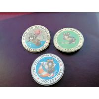 Москва 80 .олимпиада 80   3 шт мишка