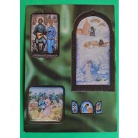 Открытка, современная финифть, Ростов великий 1984