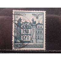 Польша, 1941. Дворец Брюля, Варшава