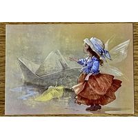 Открытка чистая 10х15 см. Художница Екатерина Бабок ( 2021 год )