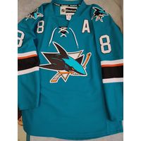 Хоккейная майка НХЛ клуба Сан-Хосе Шаркс.