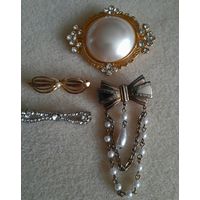 Винтажные броши