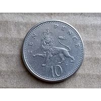 Великобритания 10 пенсов, 1992г.