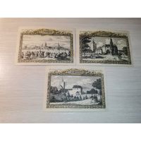 Нотгельды номиналом 75 пфениннгов , 1921 года, город Наумбург, Германия.