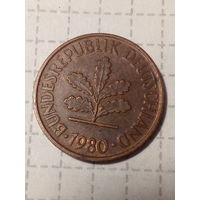 2 Пфеннига ФРГ 198 год G
