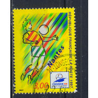 Франция 1997 Чемпионат мира по футболу 1998 Франции (III) Нант #3220