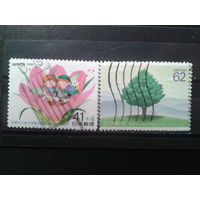 Япония, 1990. Садоводческая выставка в Осаке, полная серия