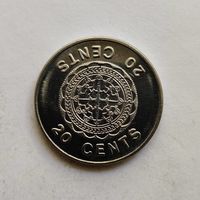 Соломоновы Острова 20 центов 2005 г.