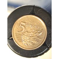 Польша 5 грошей 2009