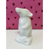 Статуэтка. Фарфор. Солонка, перечница "Крыса" (Мышь. МЫШОНОК.) АУКЦИОН не с рубля без МПЦ. ДФЗ