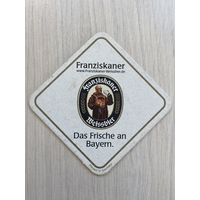 Подставка под пиво Franziskaner No 7