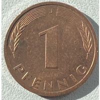 Германия 1 пфенниг 1990 г. J