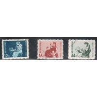 Болгария-1957, (Мих.1016-1018) , гаш. , 8 Марта