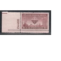 США-1951, (Мих.620), гаш. , Химия (одиночка),