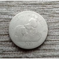Werty71 Танзания 200 шиллингов 1998 Лев
