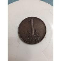 Нидерланды 1 цент 1948