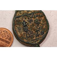 Иконка медальон крестик