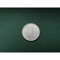 1 пфенниг ГДР.