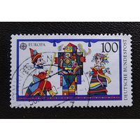 Марка Германия 1989 год Детские игры
