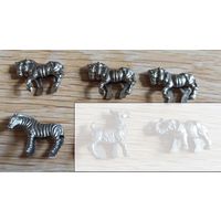 Металлические фигурки животных киндер