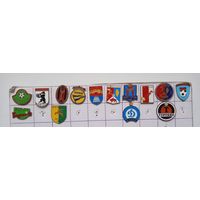 Значки ФК Лида. Гранит .Динамо Брест.Минск БАТЭ.Торпедо Ж.Слуцк....цена за 1 знак