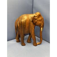 Статуэтка Слон дерево резьба Азия