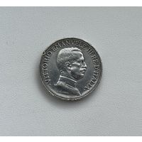ИТАЛИЯ  2 лиры 1914 г.