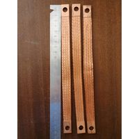 Шлейф заземления медный, плетеный, 42 х 1.5 см