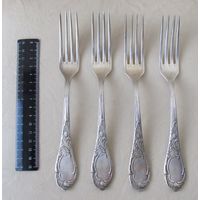 Все лоты с рубля.Вилки большие,мельхиор,СССР