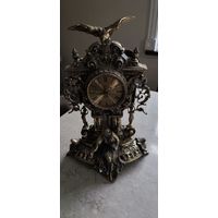 Каминные бронзовые часы