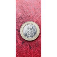 Ямайка 20 долларов 2008