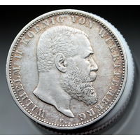 5 марок 1907 ВЮРТТЕМБЕРГ