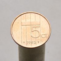 Нидерланды 5 центов 1993