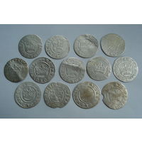 Полугроши Польша Сигизмунд 1 Старый