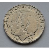 Швеция, 1 крона 1991 г.