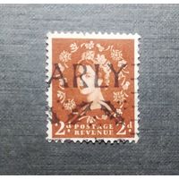 Марка Великобритания 1952-1954 Королева