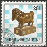 Монголия. Шахматные фигуры. Фермер. 1981г. Mi#1406.