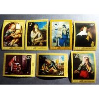 Марки СССР 1971 год Живопись