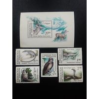 Почтовые марки Узбекистана 1993 года