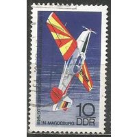 ГДР. ЧМ по высшему пилотажу. Магдебург. 1968г. Mi#1391.