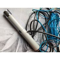 МКЭ-100. Электрет. Телмик. Советский конденсаторный электретный микрофон. 1979 год. DIN-3, СШ-5 271