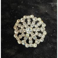 Брошь Чехословакия СССР снежинка