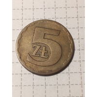 5 злотых Польша 1975 г