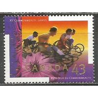 Канада. Спортигры Содружества. Виктория. 1994г. Mi#1435.