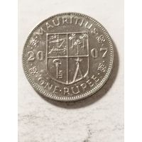 Маврикий 1 рупия 2007