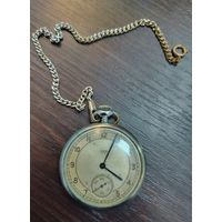 Винтажные карманные часы ЗИМ Механизм ЧК-6, выпуск СССР 1940-1950 г , часы заводятся и идут , в хорошем состоянии ,ТО часов не проводилось .