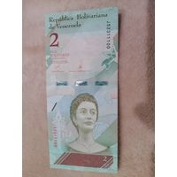 Венесуэла 2 UNC c рубля